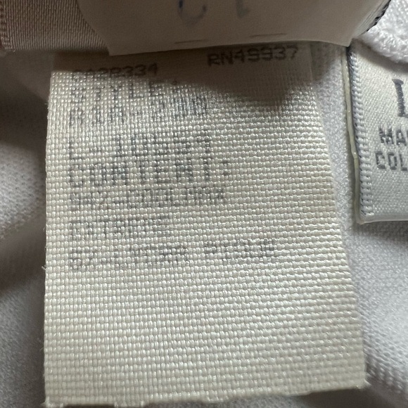 NWT Vintage 90s TAIL white blue yellow striped mini tennis skirt L preppy retro - Picture 5 of 11